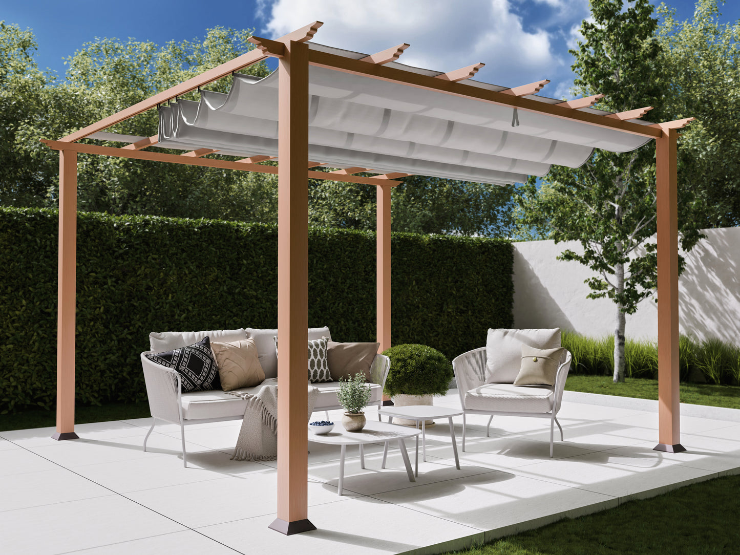 Florence Soft Top Pergola
