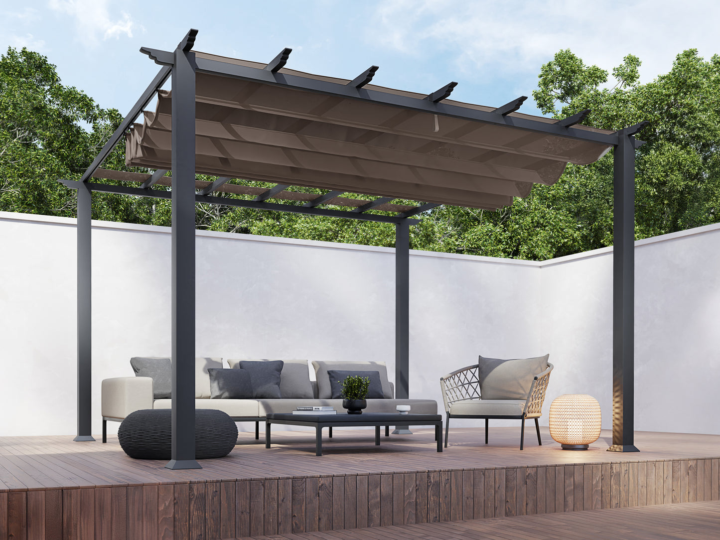 Florence Soft Top Pergola