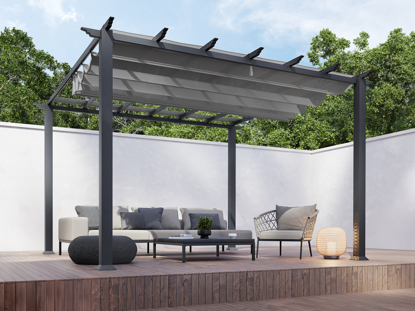 Florence Soft Top Pergola