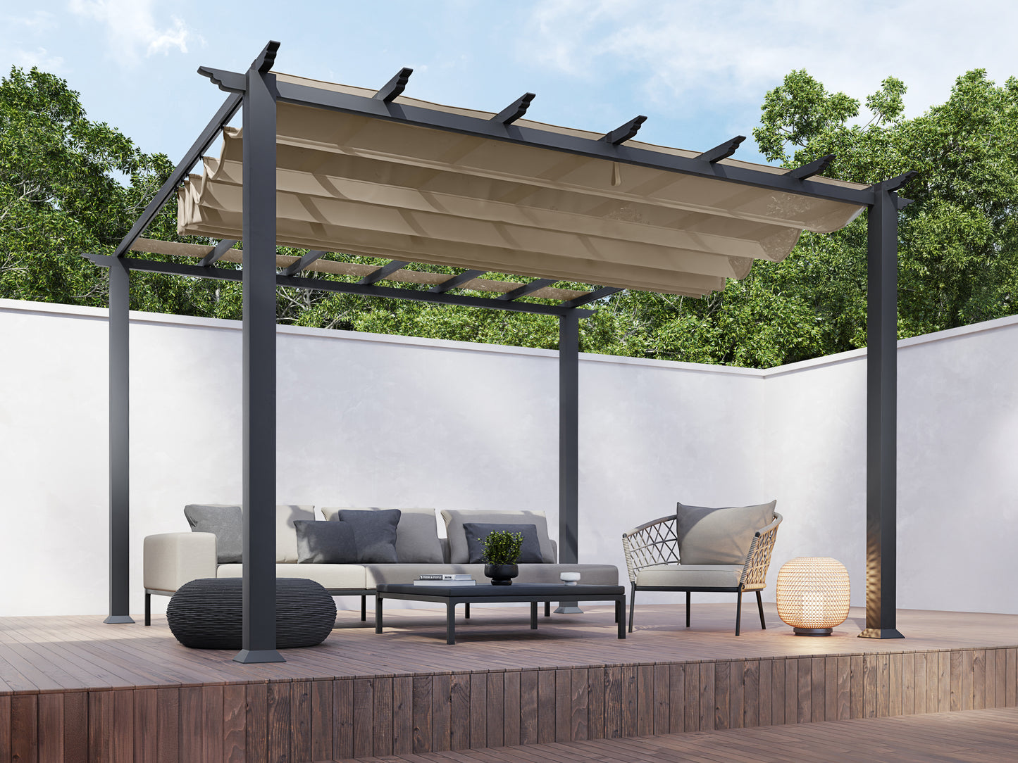 Florence Soft Top Pergola
