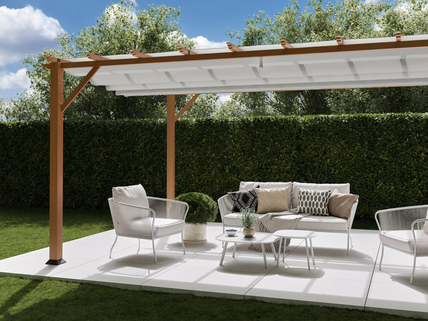 Florence Soft Top Pergola