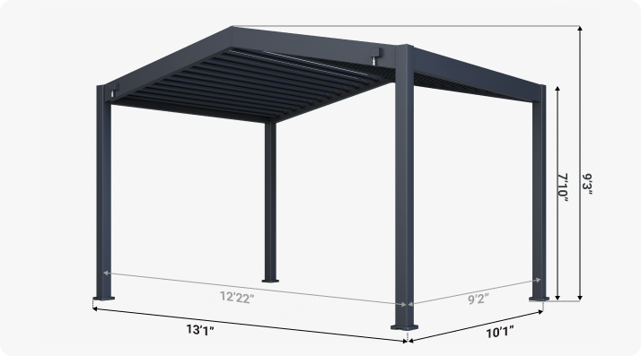 10’ x 13’ Size