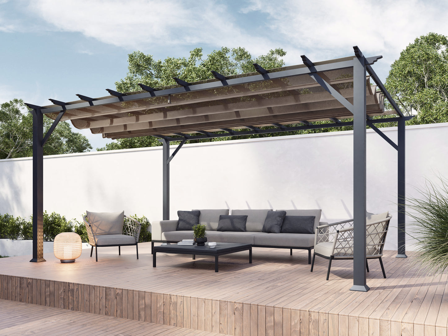 Florence Soft Top Pergola