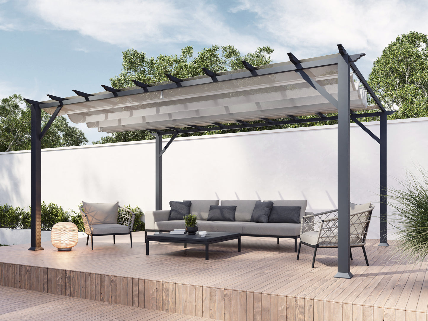 Florence Soft Top Pergola
