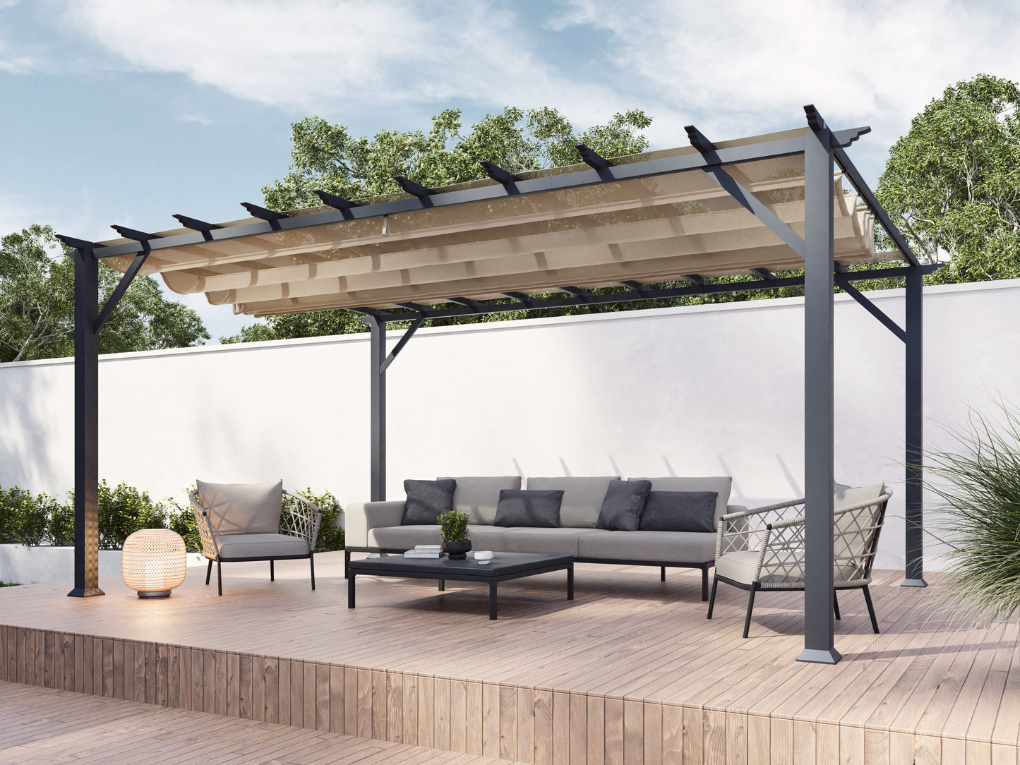 Florence Soft Top Pergola