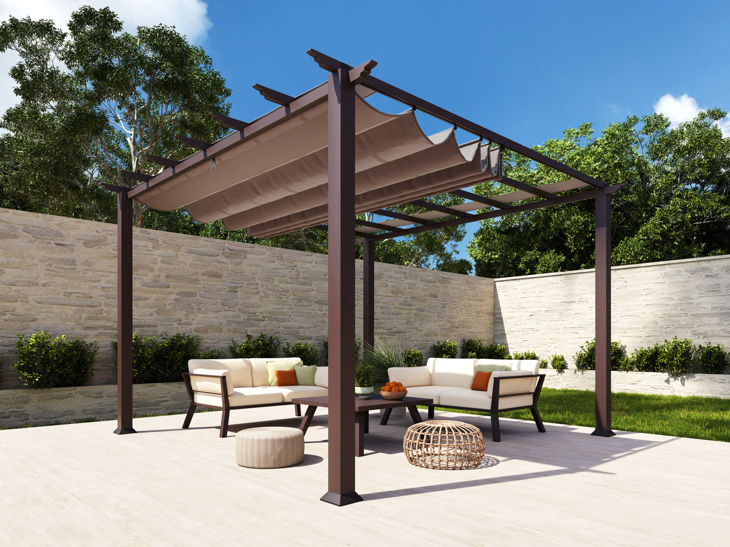 Florence Soft Top Pergola
