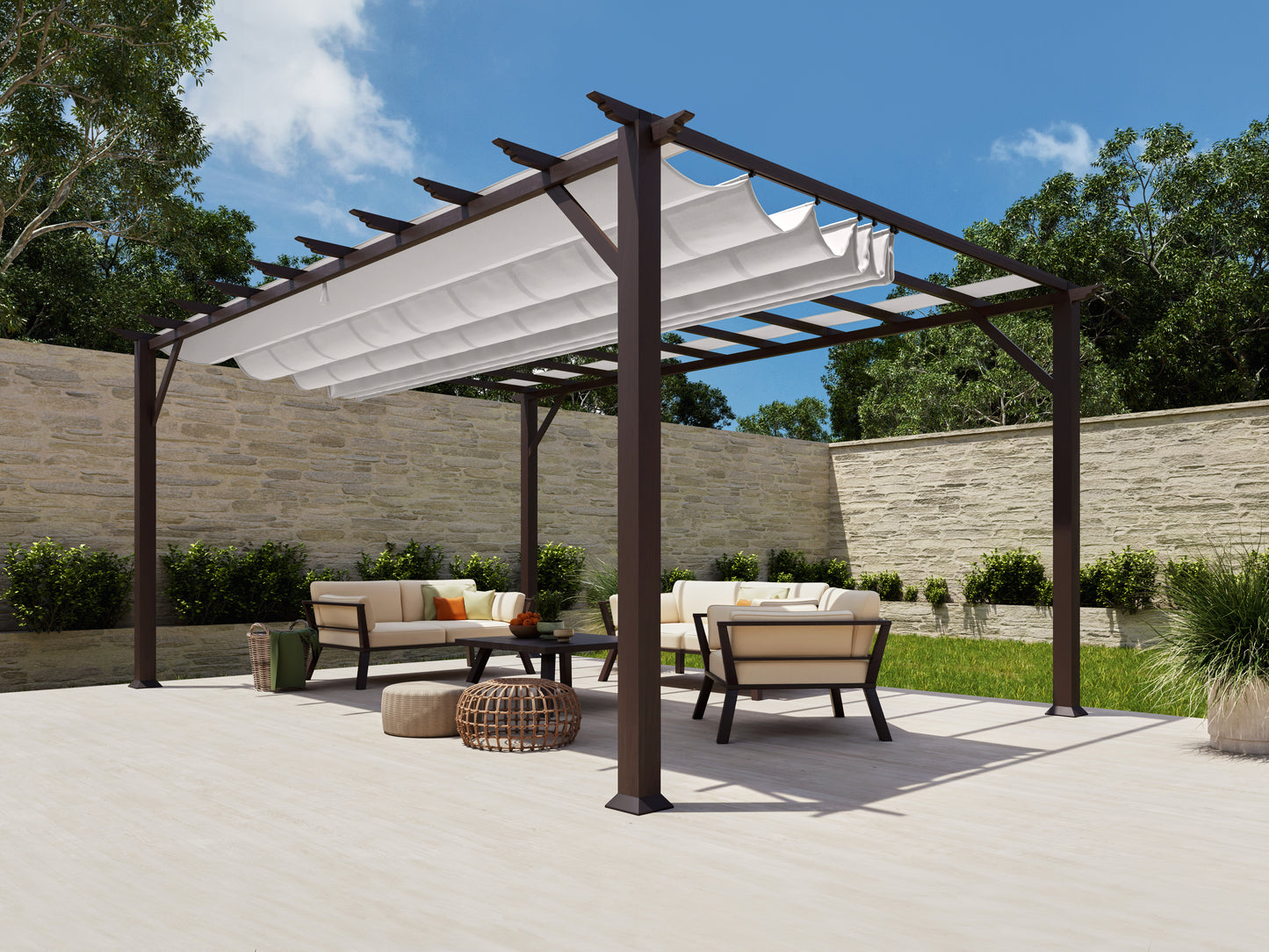 Florence Soft Top Pergola
