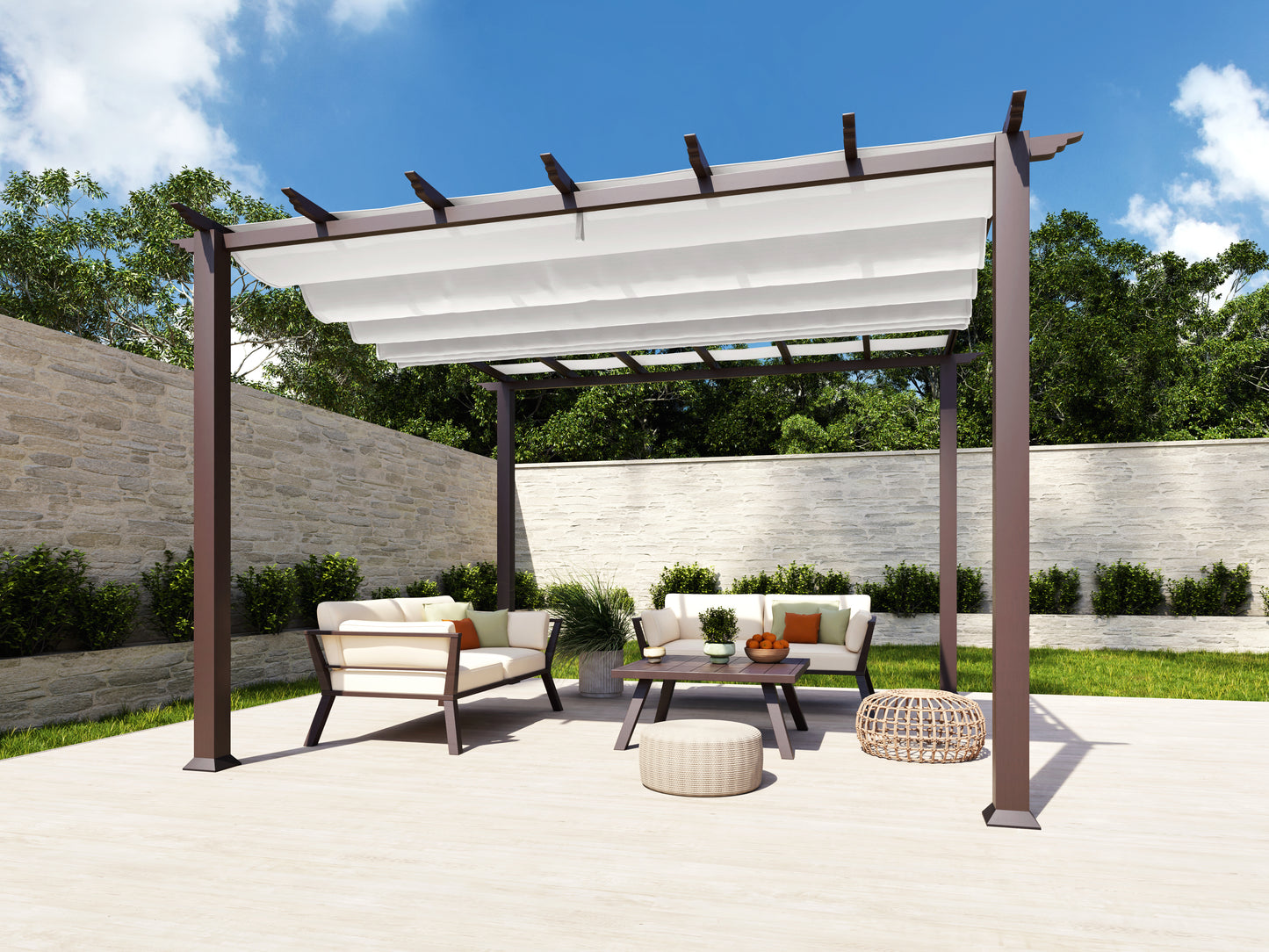 Florence Soft Top Pergola