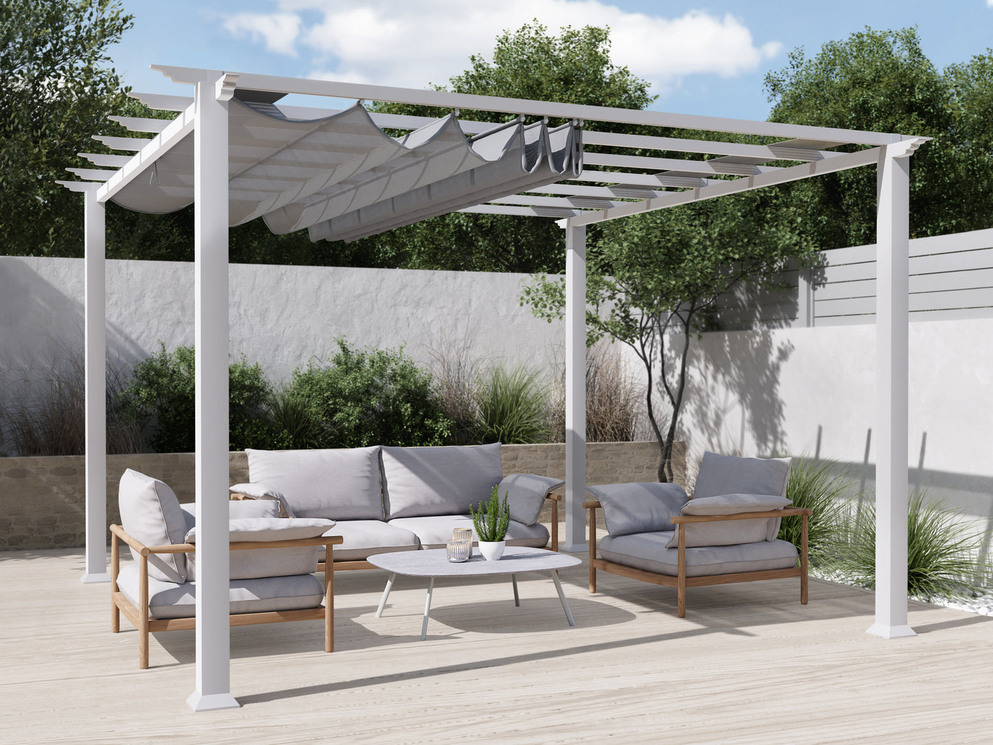 Florence Soft Top Pergola
