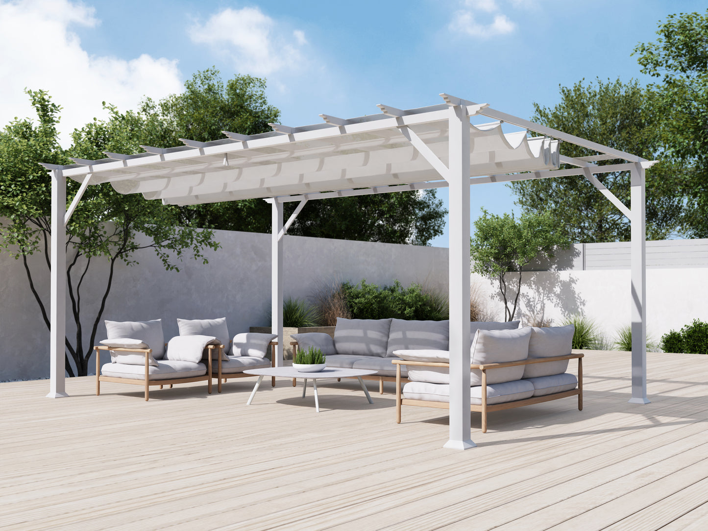 Florence Soft Top Pergola