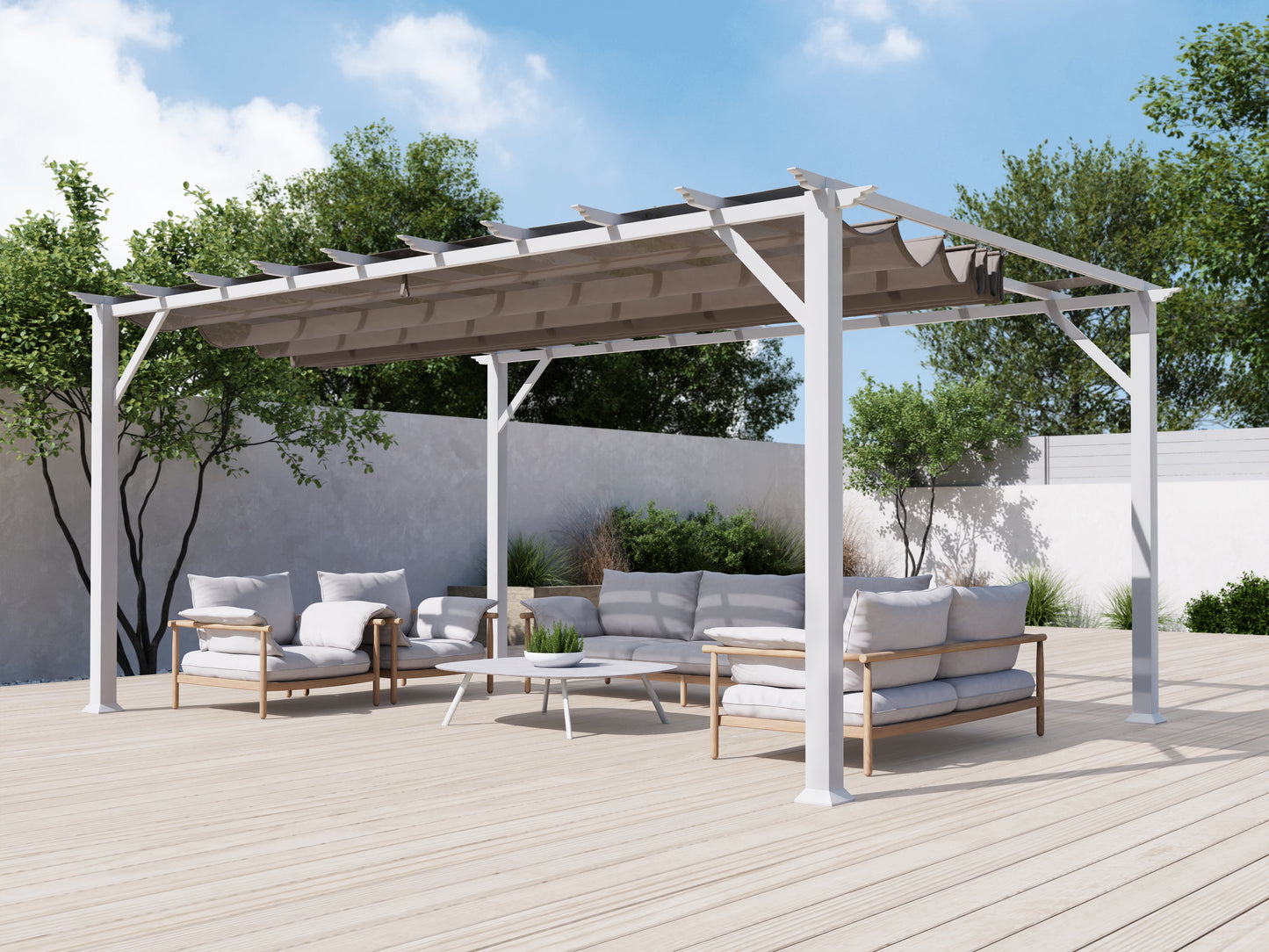 Florence Soft Top Pergola