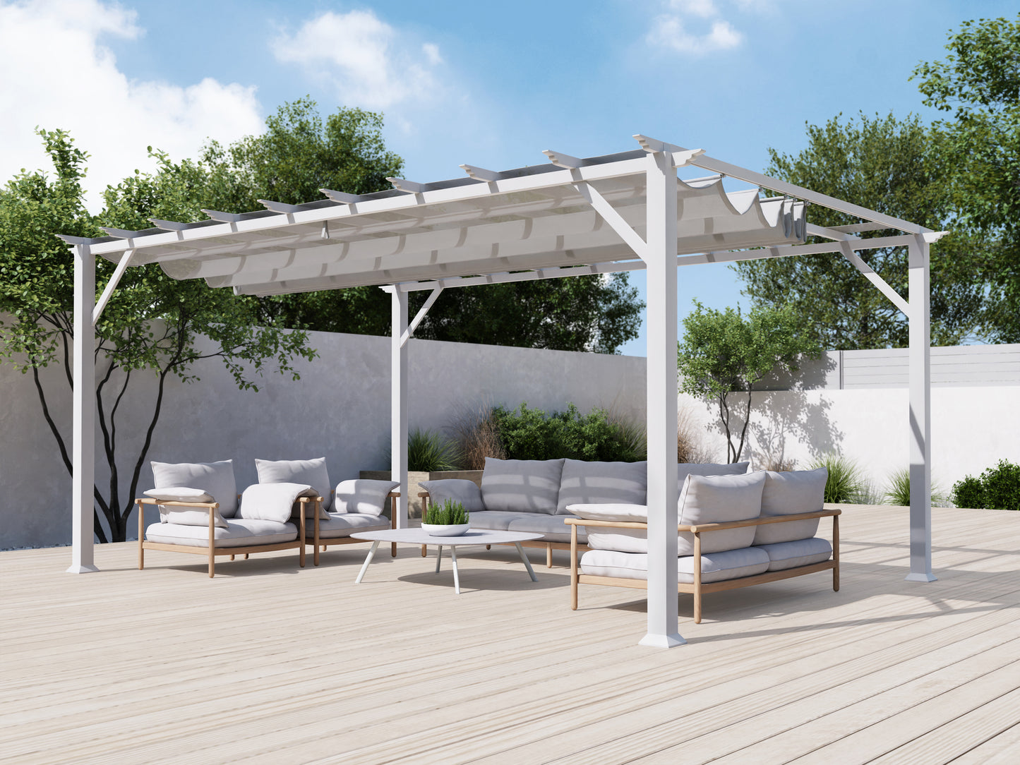 Florence Soft Top Pergola