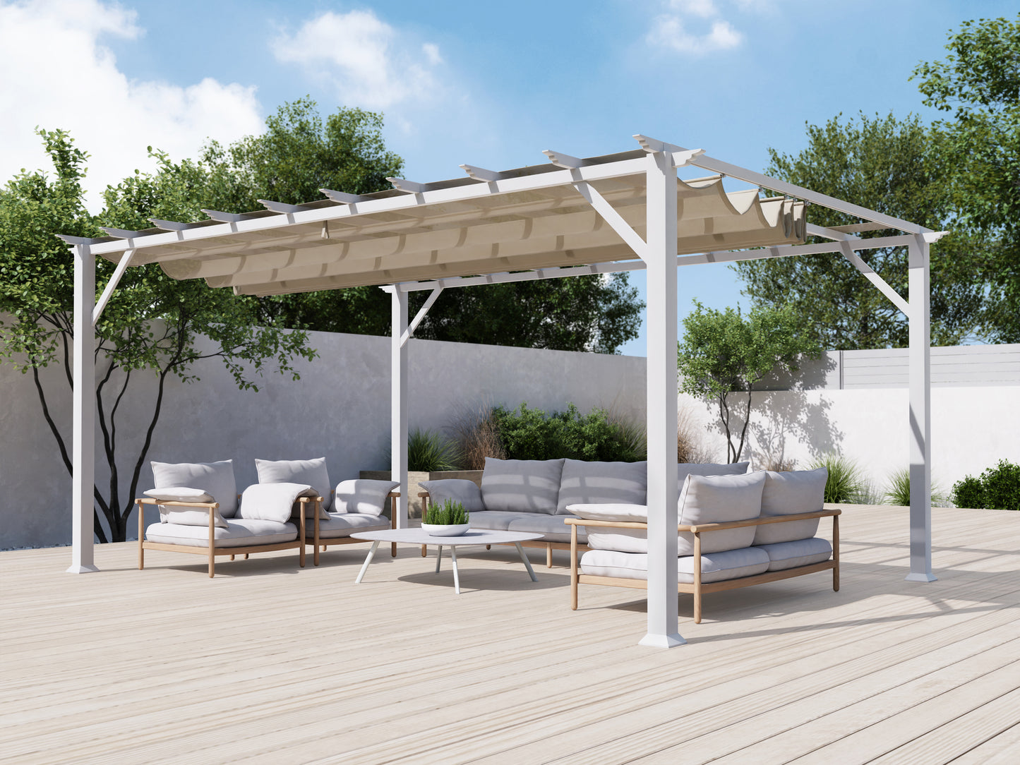 Florence Soft Top Pergola