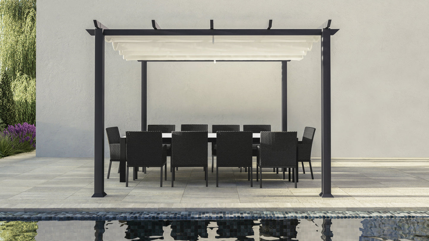 Modena Soft Top Pergola