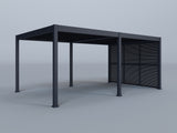 12'x20' Grand Tuscan with (3) 12' Adjustable Horizontal Shutter Panels