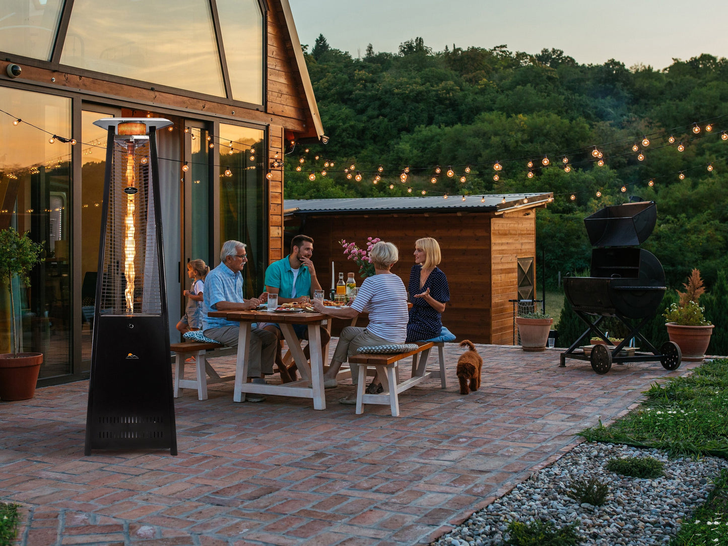 42,000 BTU Elevate Pyramid Tower Heater