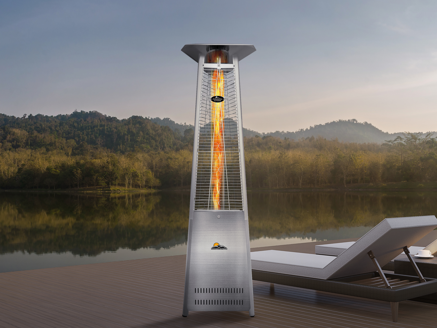 42,000 BTU Elevate Pyramid Tower Heater