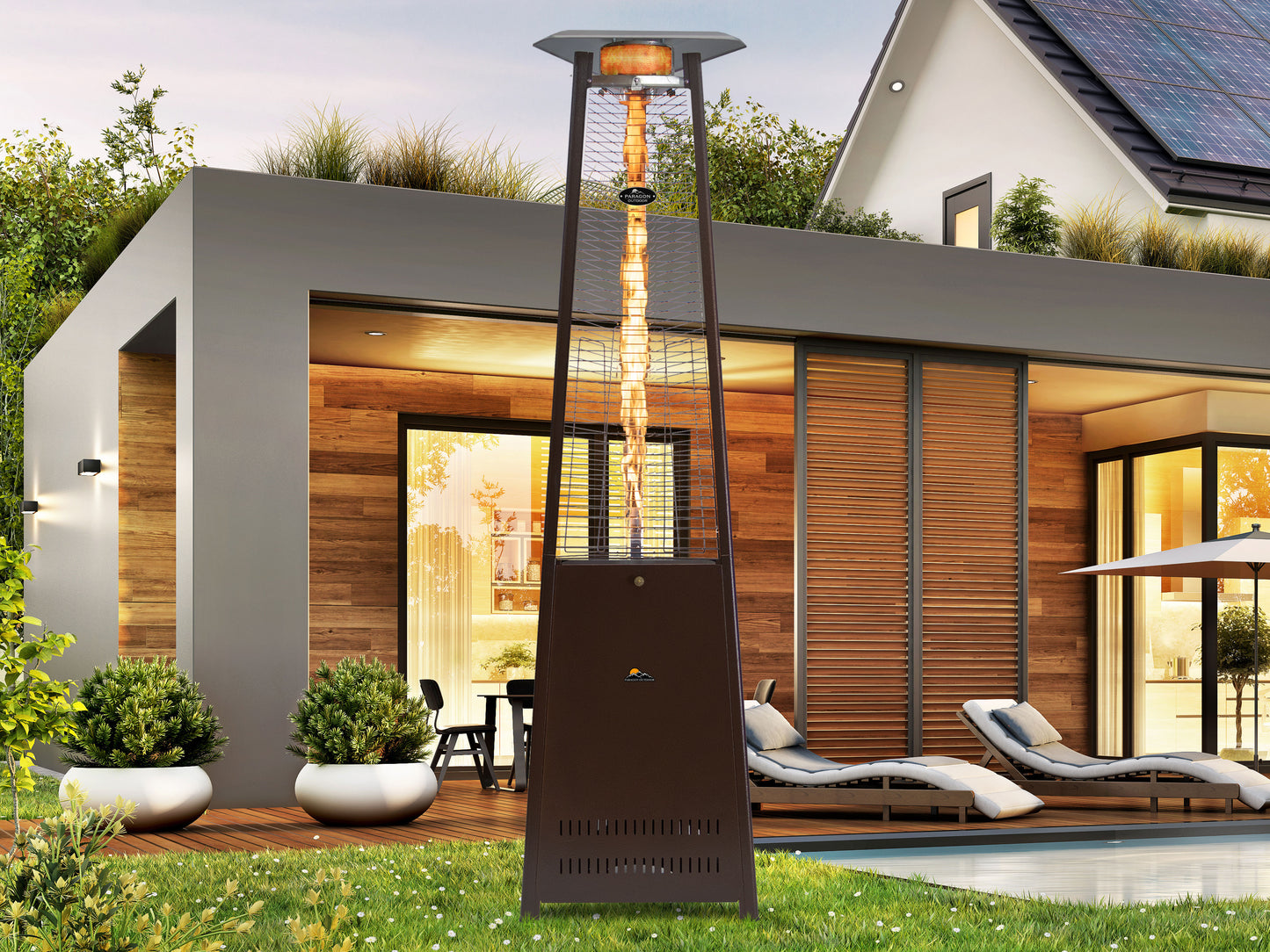 42,000 BTU Elevate Pyramid Tower Heater