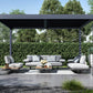 Grand Tuscan Louvered Pergola