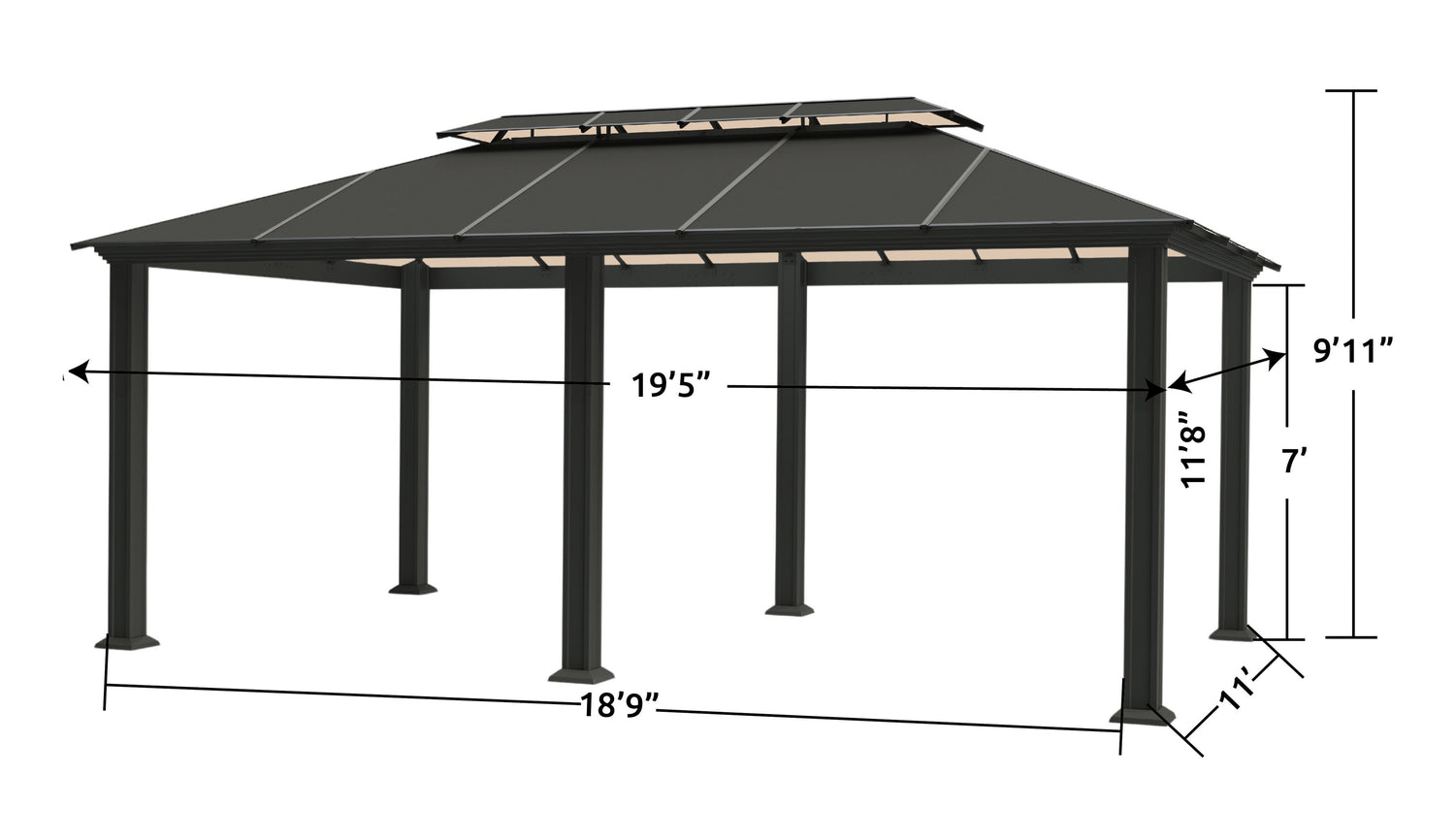 12’ x 20’ Size