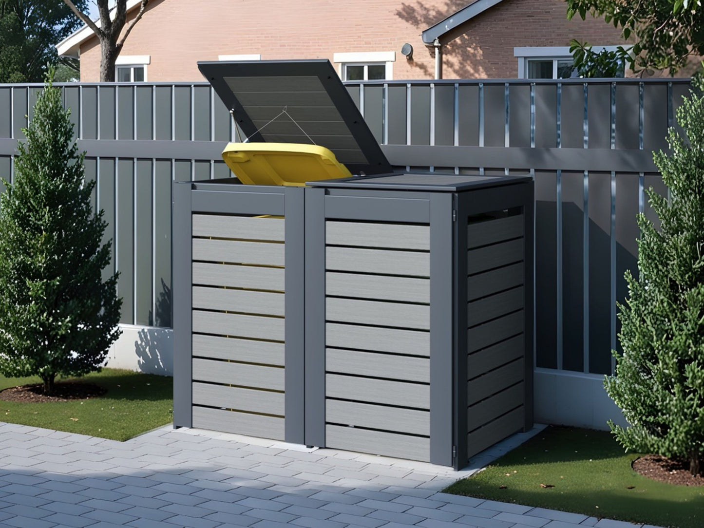 Hideaway Garbage Bin Enclosure