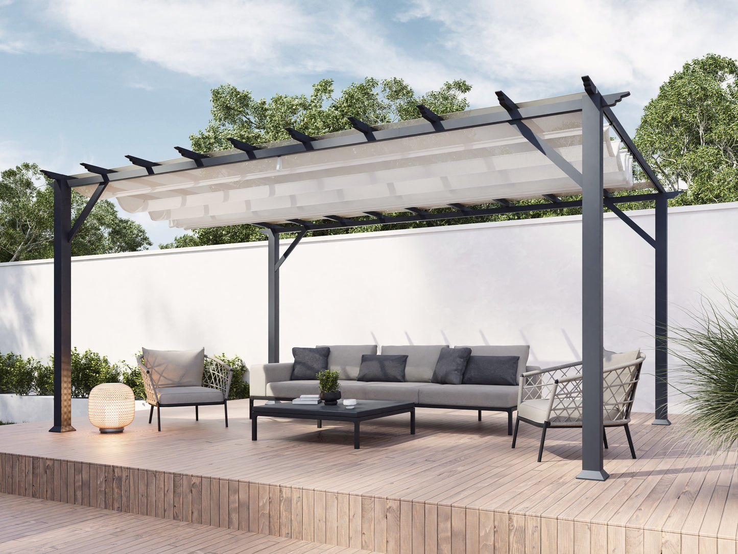 Florence Soft Top Pergola