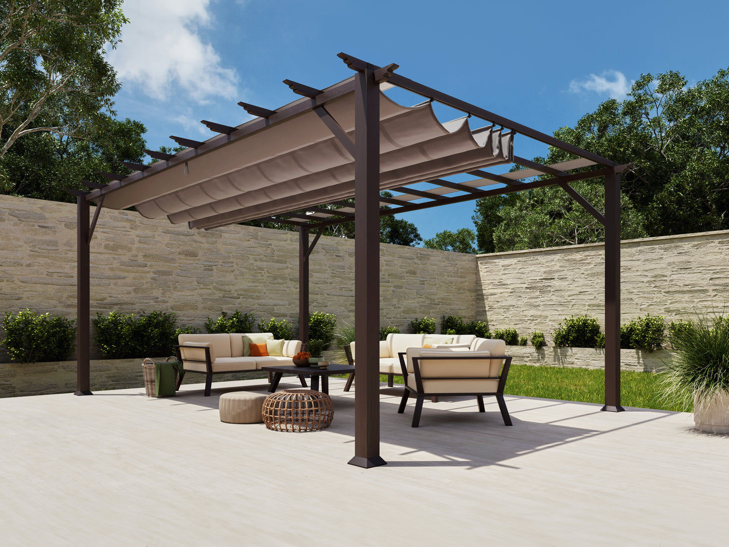 Florence Soft Top Pergola