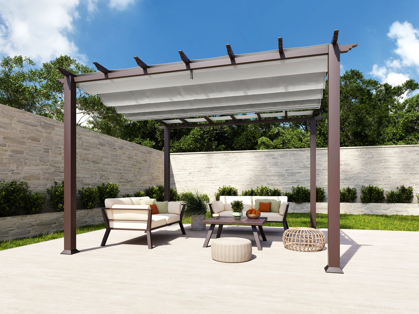 Florence Soft Top Pergola