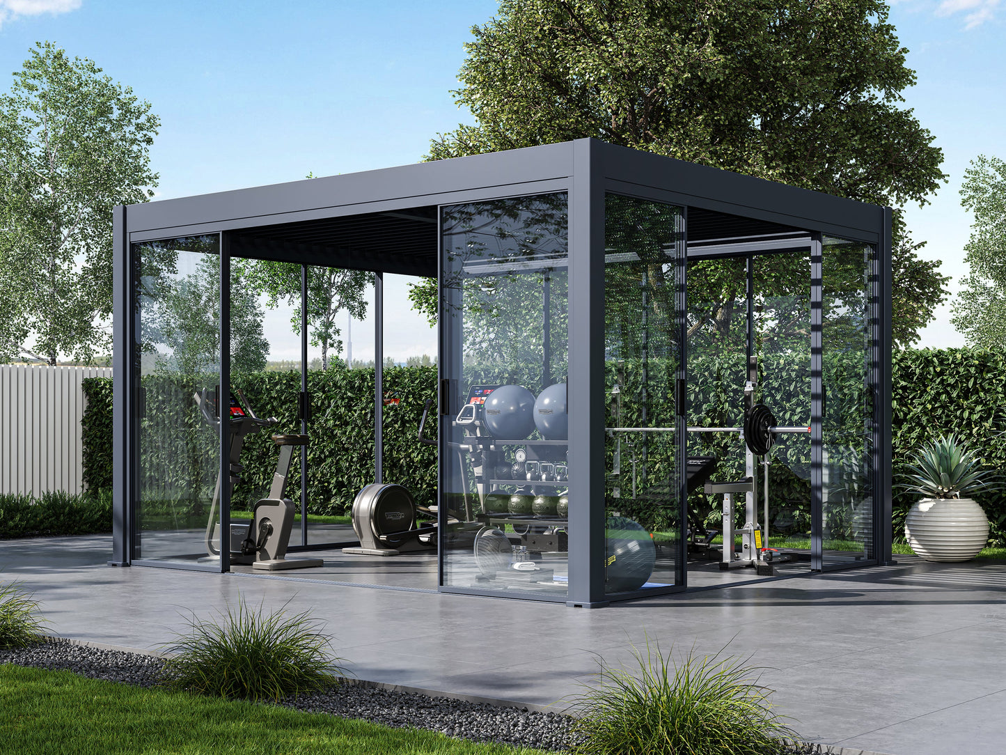 Single Sliding Glass Door