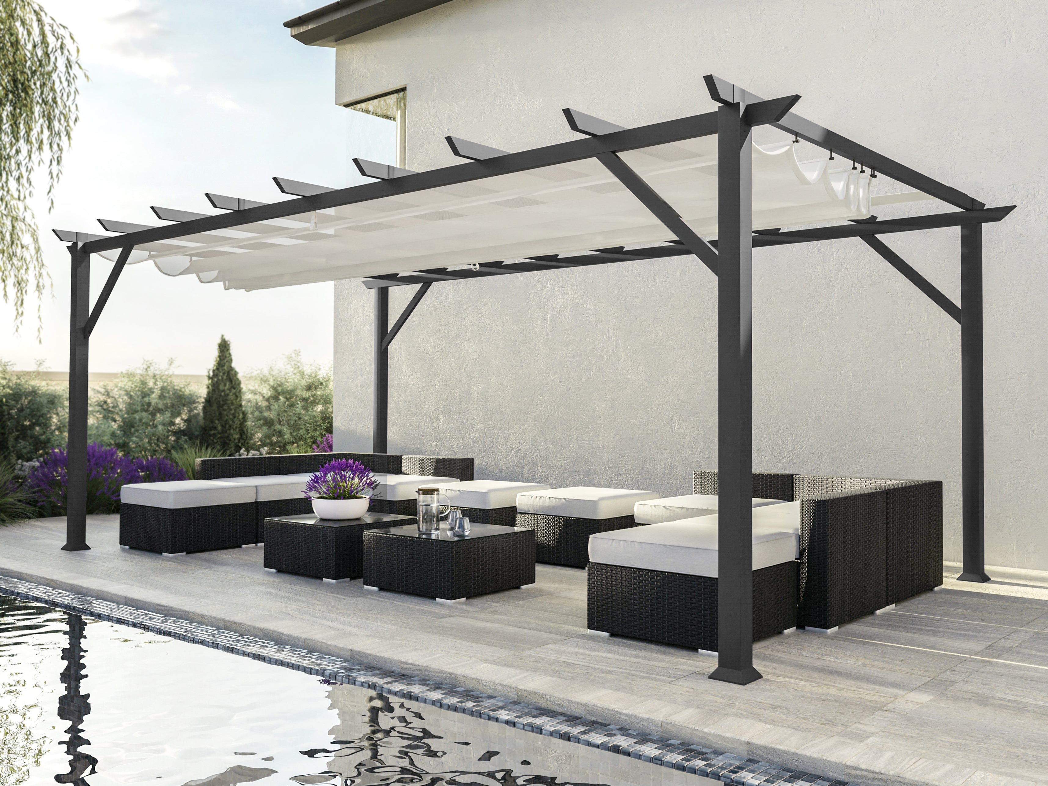 Modena Soft Top Pergola