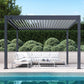 Suprema 10 x 12 with Light Gray Louvers