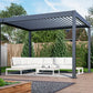 Suprema 10 x 12 with Slate Gray Louvers 