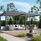 Suprema 12'x20' with Light Gray Louvers