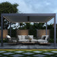 Suprema 12 x 14 with Light Gray Louvers and LED Lighting