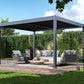 Suprema 12 x 14 with Slate Gray Louvers 