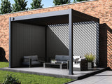 Solid Composite Privacy Wall