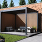 Solid Composite Privacy Wall