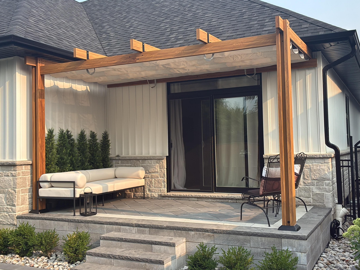 California Soft Top Pergola