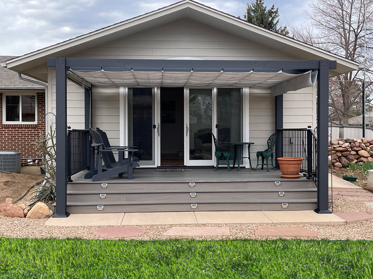 California Soft Top Pergola