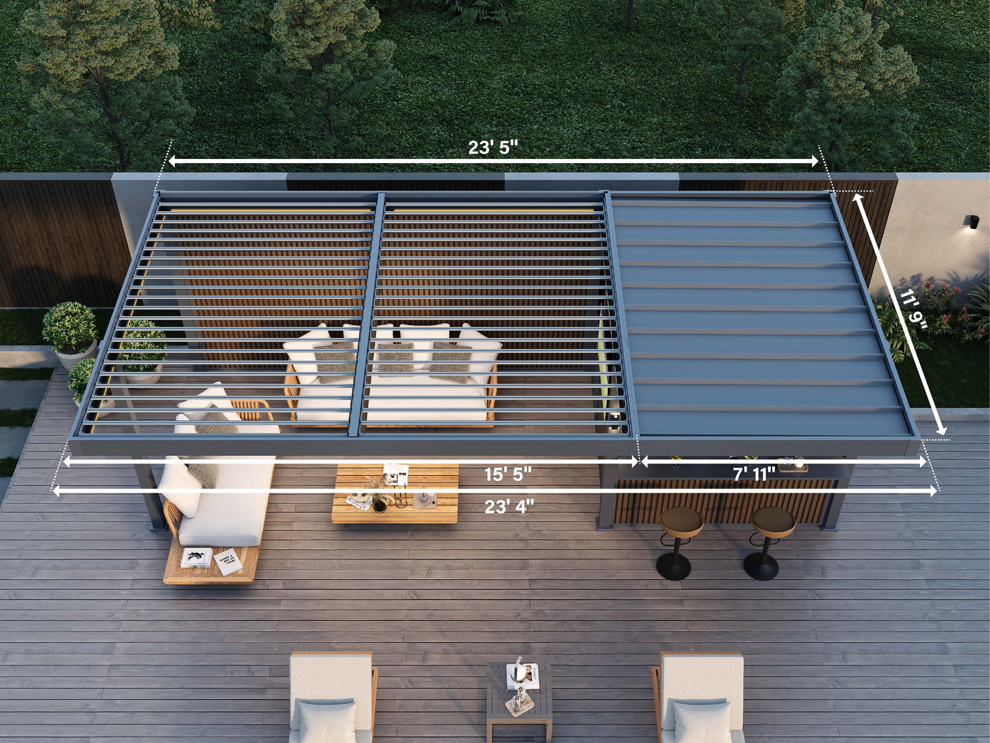 Riviera Louver Lounge