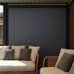 Single 8' Wind Screen for Riviera Louver Lounge