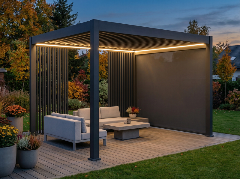 Grand Tuscan with LED / Vertical Panels / Wind Screen