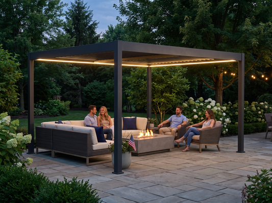 Suprema Louvered Pergola