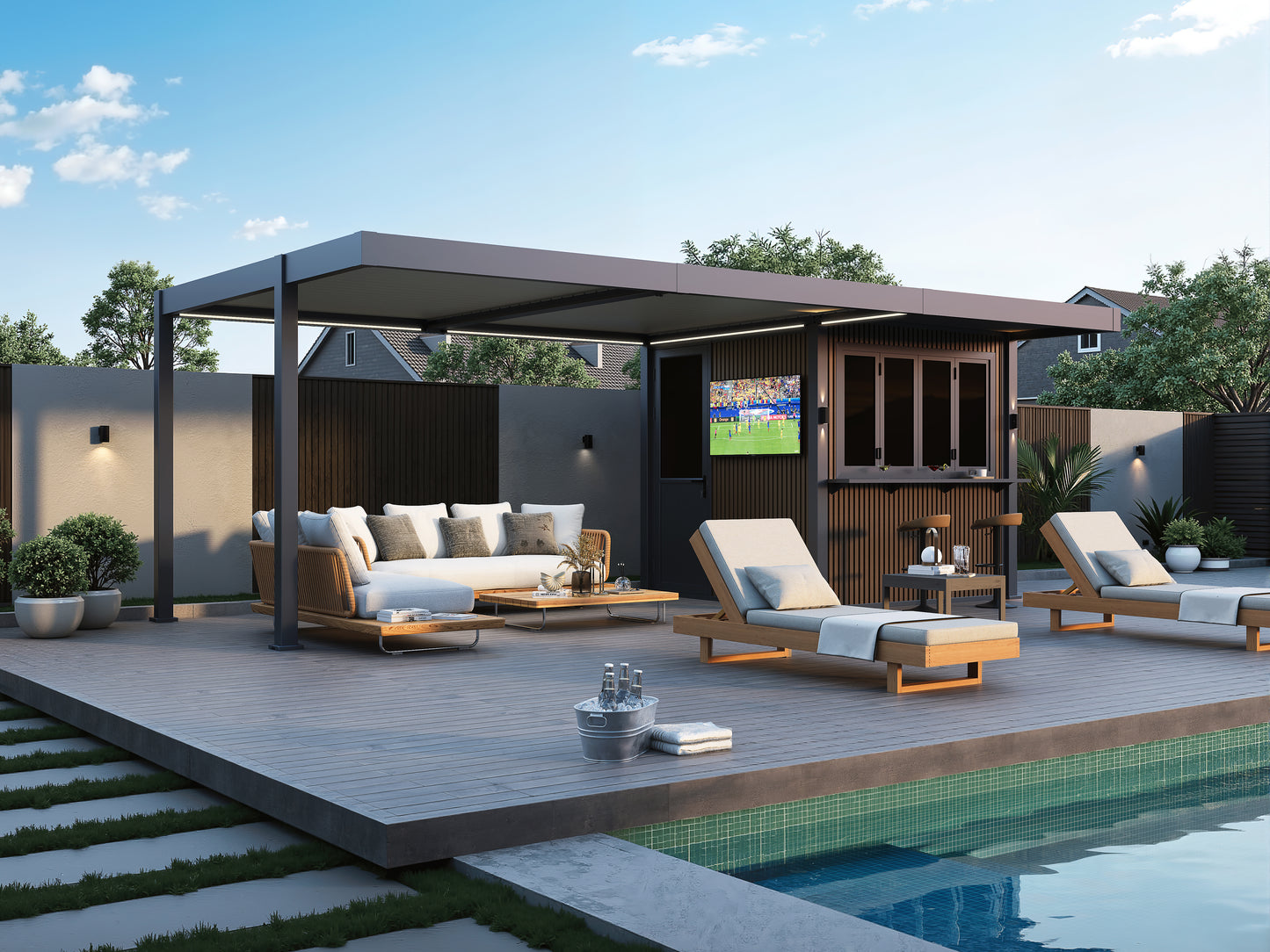 Riviera Louver Lounge